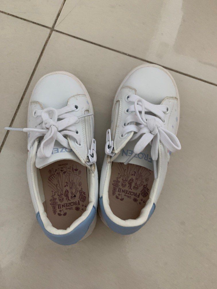 Frozen Elisa litz white sneakers size 27