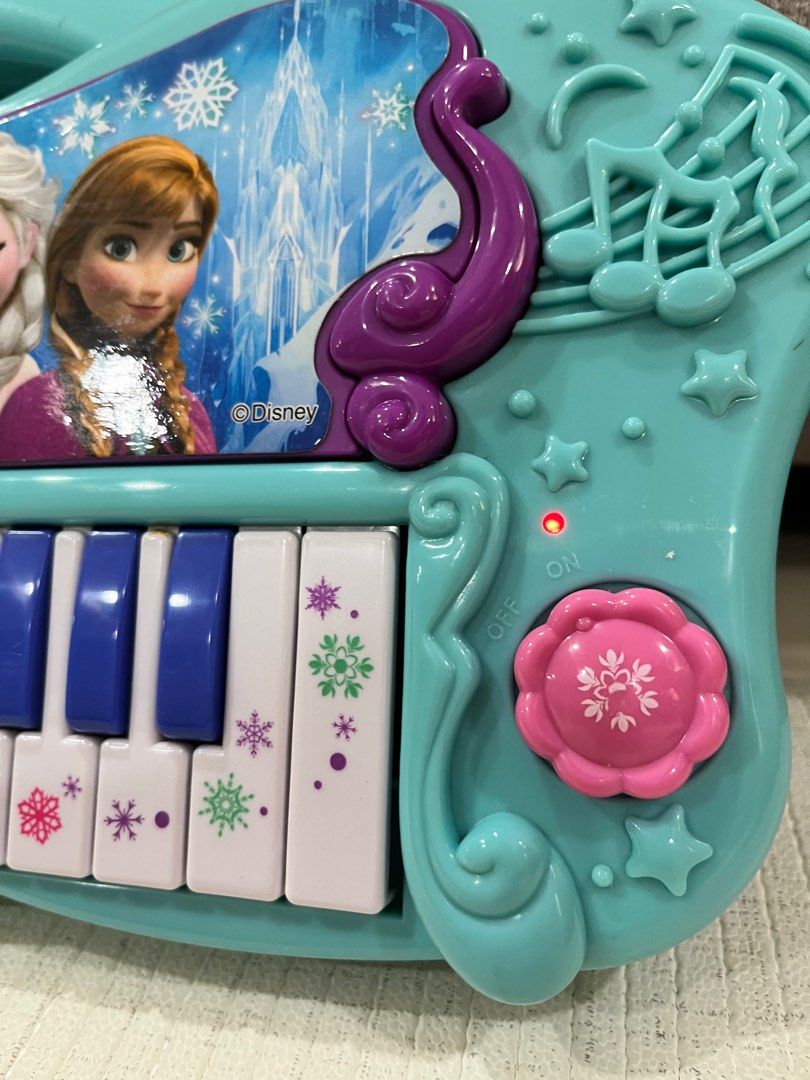 Frozen Elsa Anna Music Keyboard, Hobbies & Toys, Toys & Games on Carousell