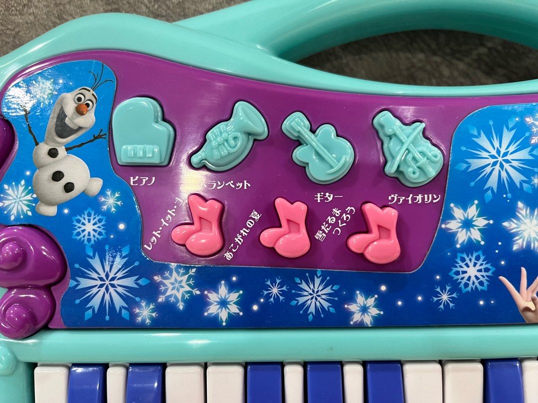 Frozen Elsa Anna Music Keyboard, Hobbies & Toys, Toys & Games on Carousell