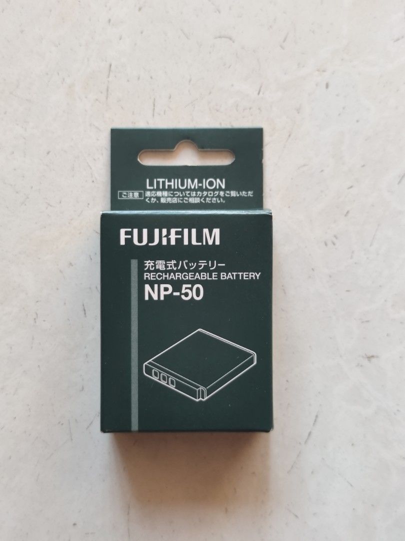 FUJIFILM NP50 LiIon battery Original NP50 Fujifilm battery Fujifilm