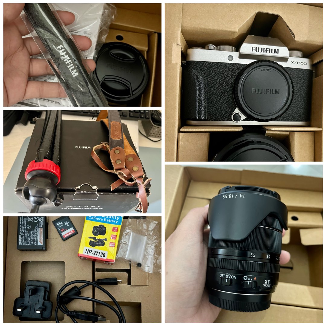 Fujifilm XT100 w/ 1855mm kit lens on Carousell