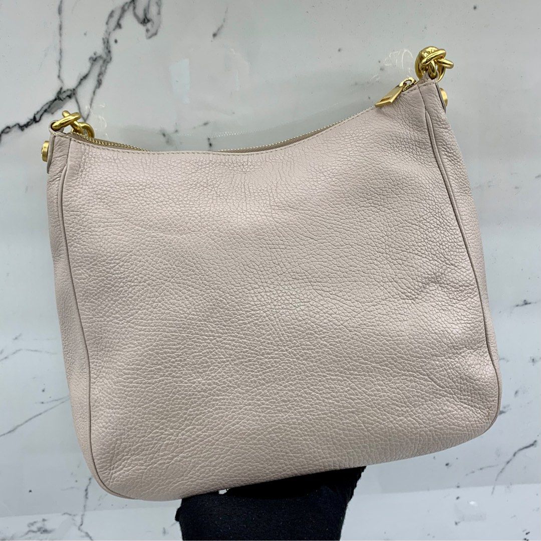 Furla beige leather bag top