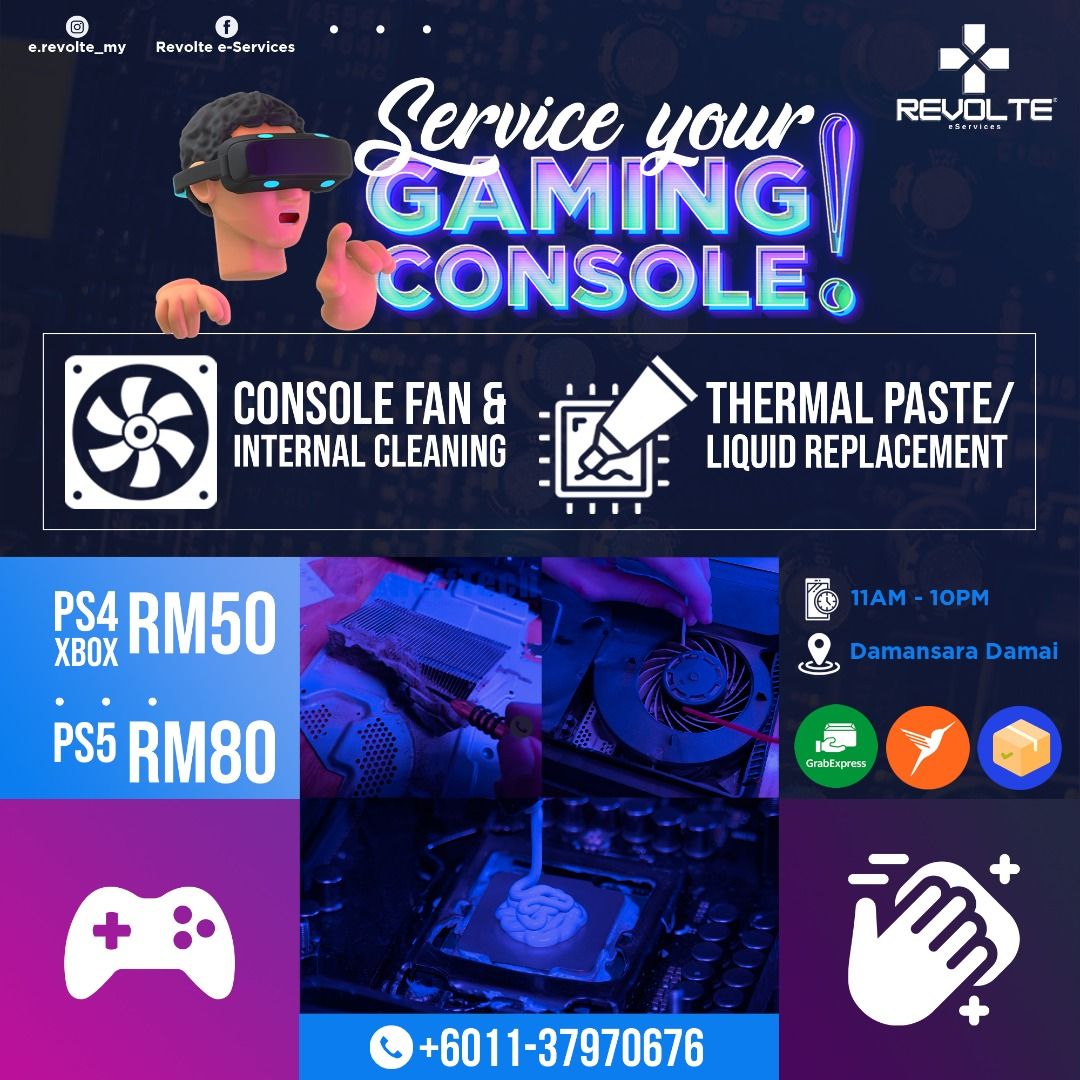Console cleaning service clearance