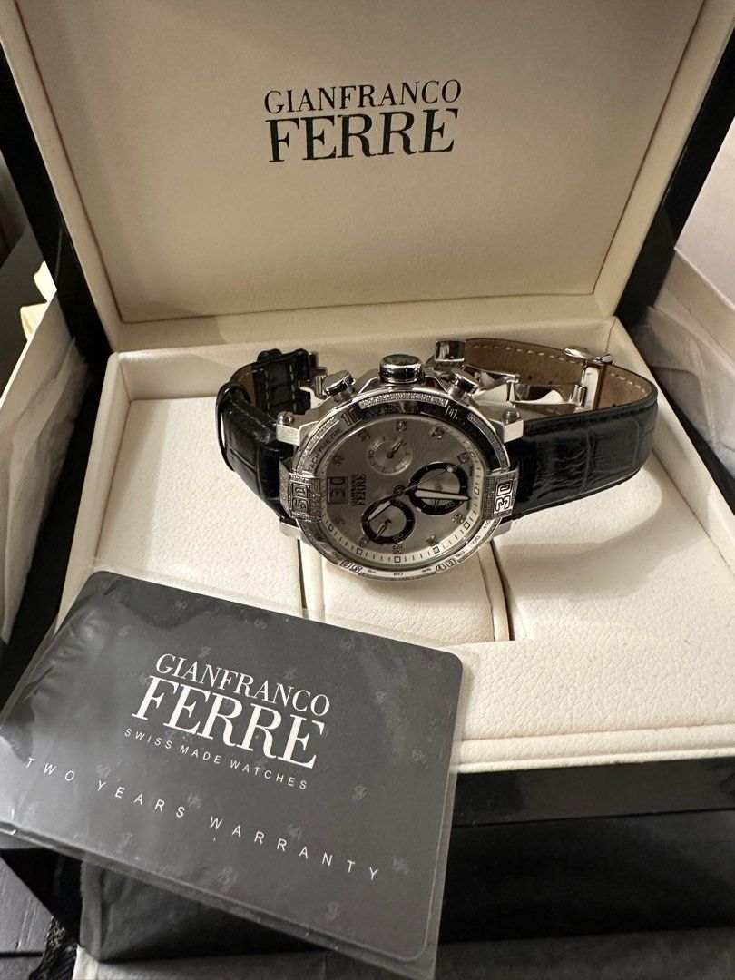 Gianfranco ferre watches diamond sales collection