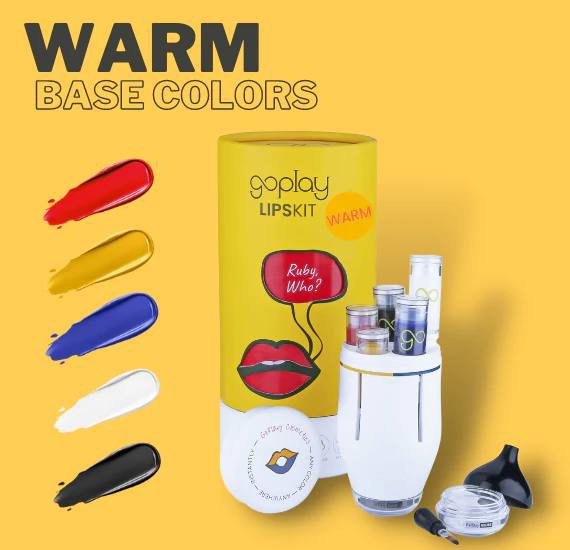 Goplay Cosmetics Lipskit WARM, Beauty & Personal Care, Face, Makeup