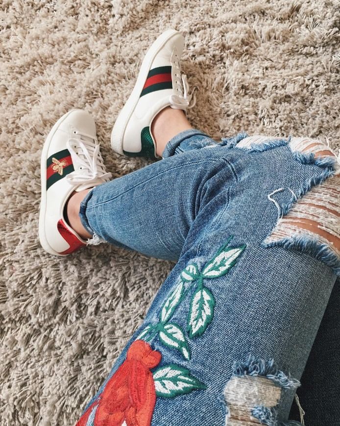 GUCCI ACE SNEAKERS BEE ORIGINAL MEN