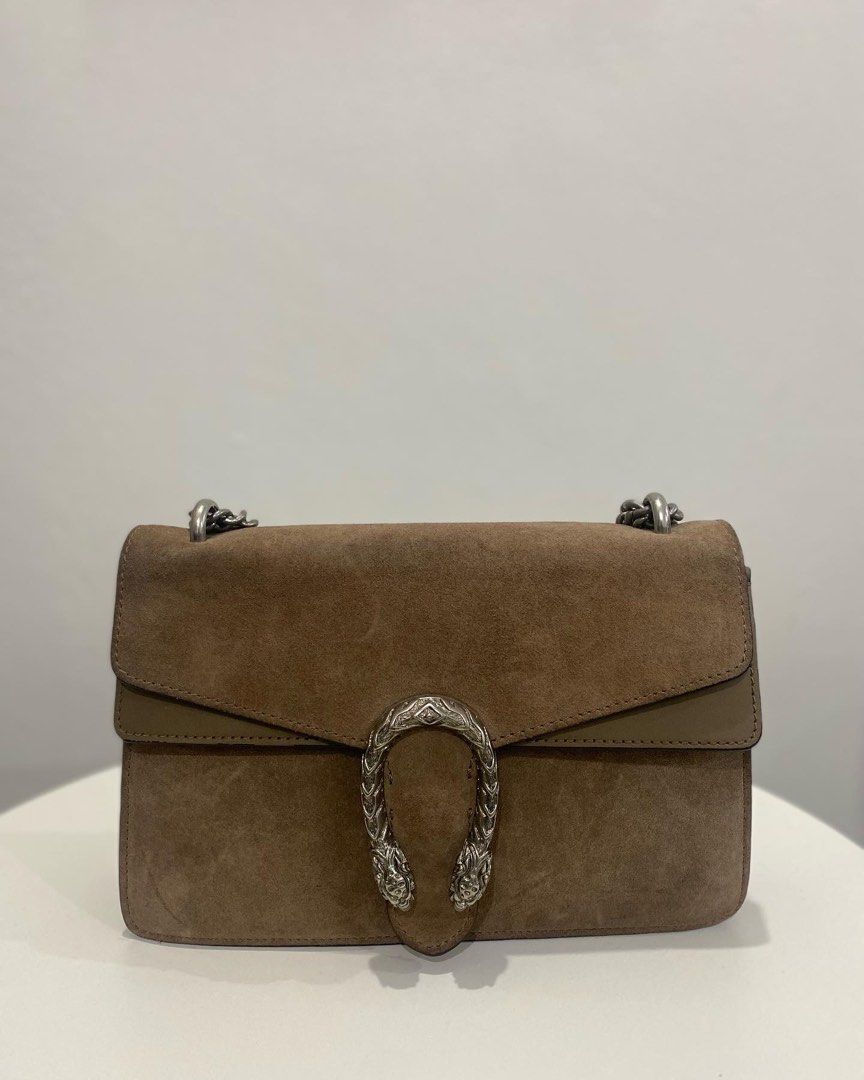 Gucci Dionysus Suede Bag Women s Fashion Bags Wallets
