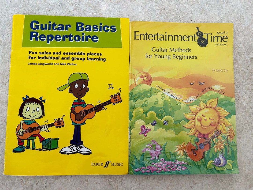 Guitar basics repetoire and entertainment time level 1 guitar