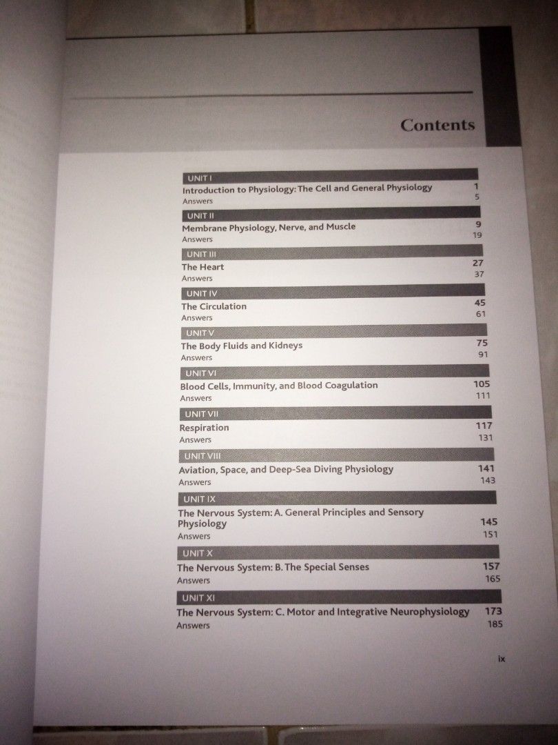 Guyton and Hall Physiology Review Third Edition, Hobbies & Toys, Books