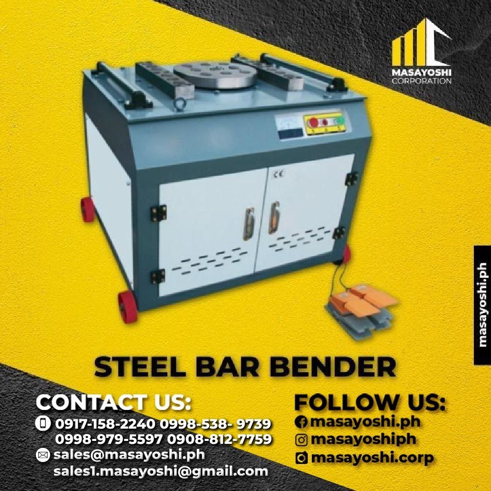 GW42A Steel Bar Bender, Bar Bender, Steel Bender, Electric Bar Bender, Rebar Bender, Commercial