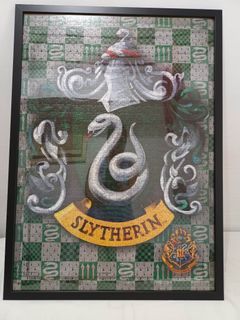 Harry Potter 1000 piece puzzle Slytherin crest