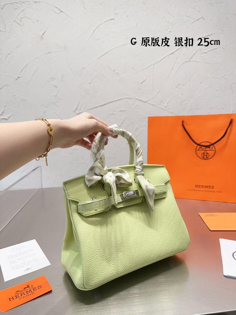 Hermes platinum bag