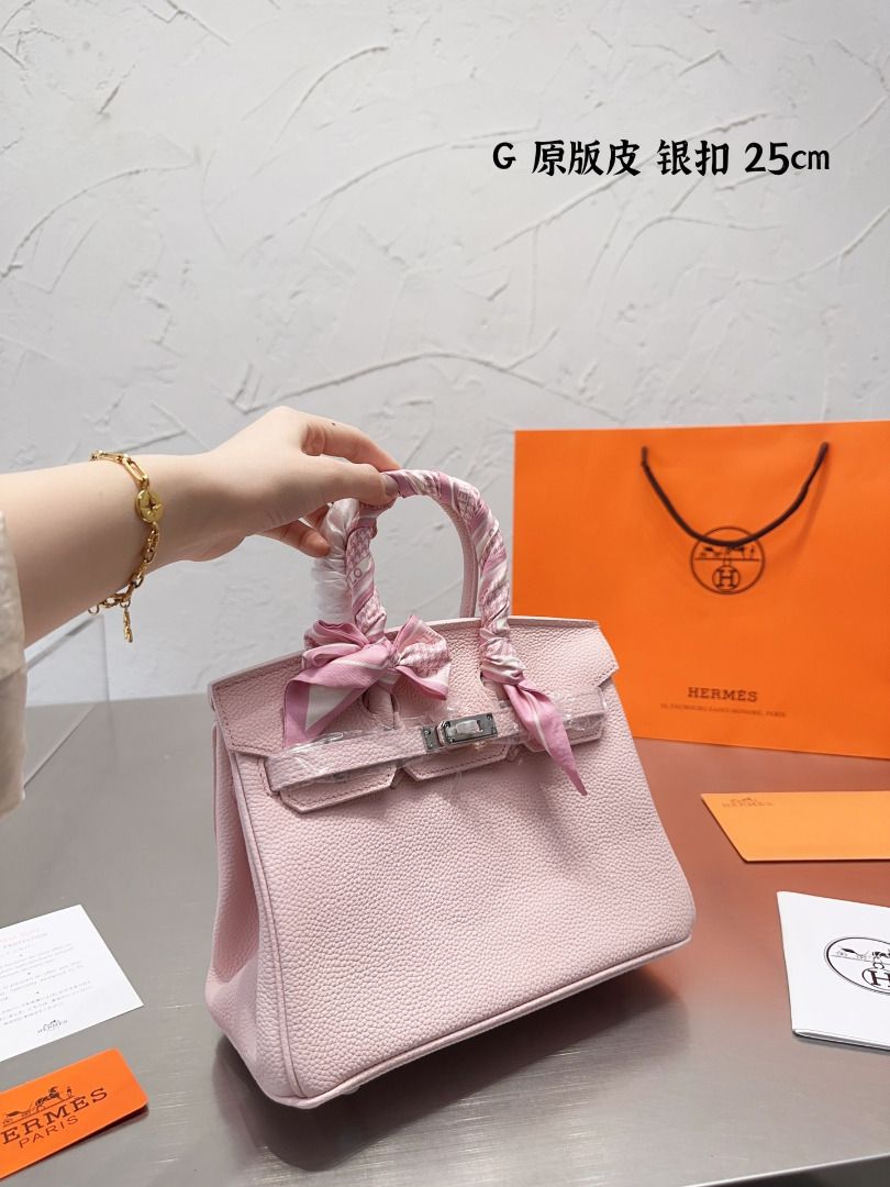 Hermes shop platinum bag