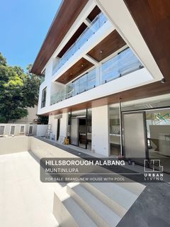 Hillsborough Alabang brand-new house with pool for sale
