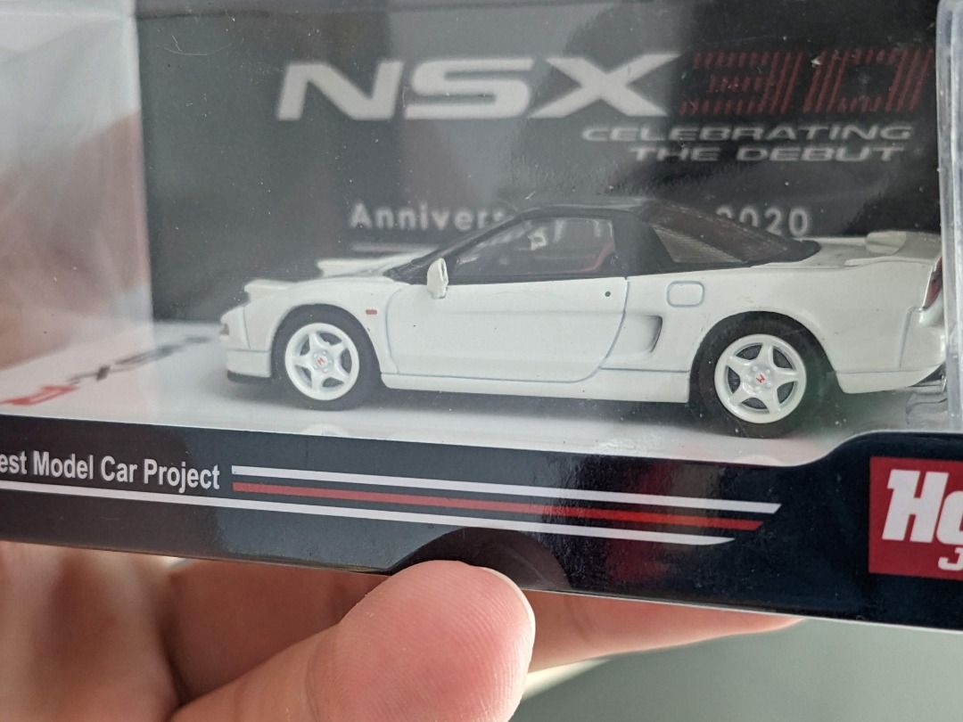 Modellino Auto 1/64 Hobby Japan Honda NSX (NA2) 1997 Tipo S ZERO – Arancione Con Motore
