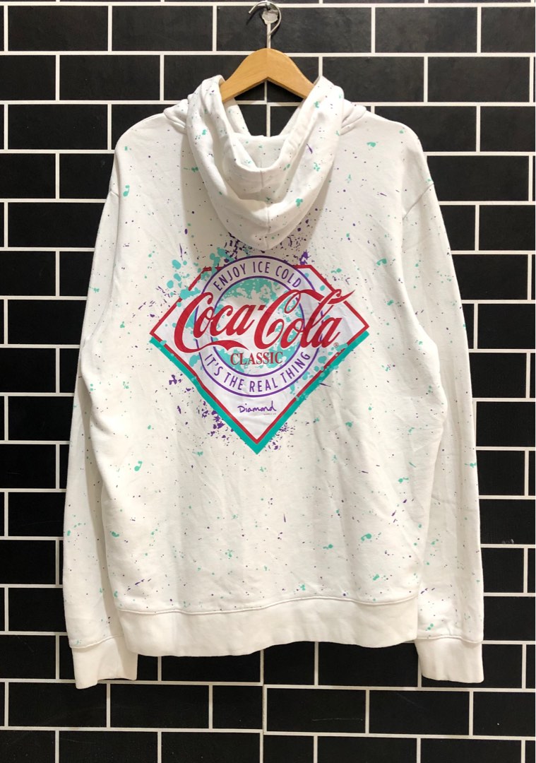 Diamond coca clearance cola hoodie