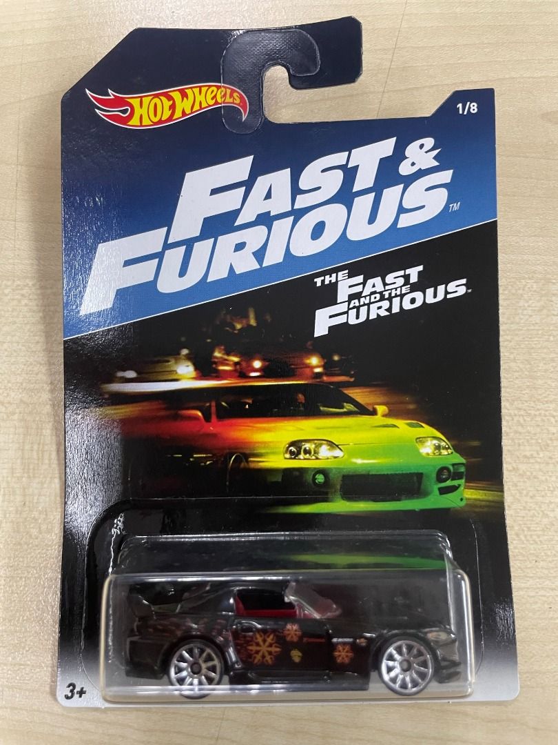 Hot Wheels Fast & Furious Complete Set of 8pcs (2017), Hobbies