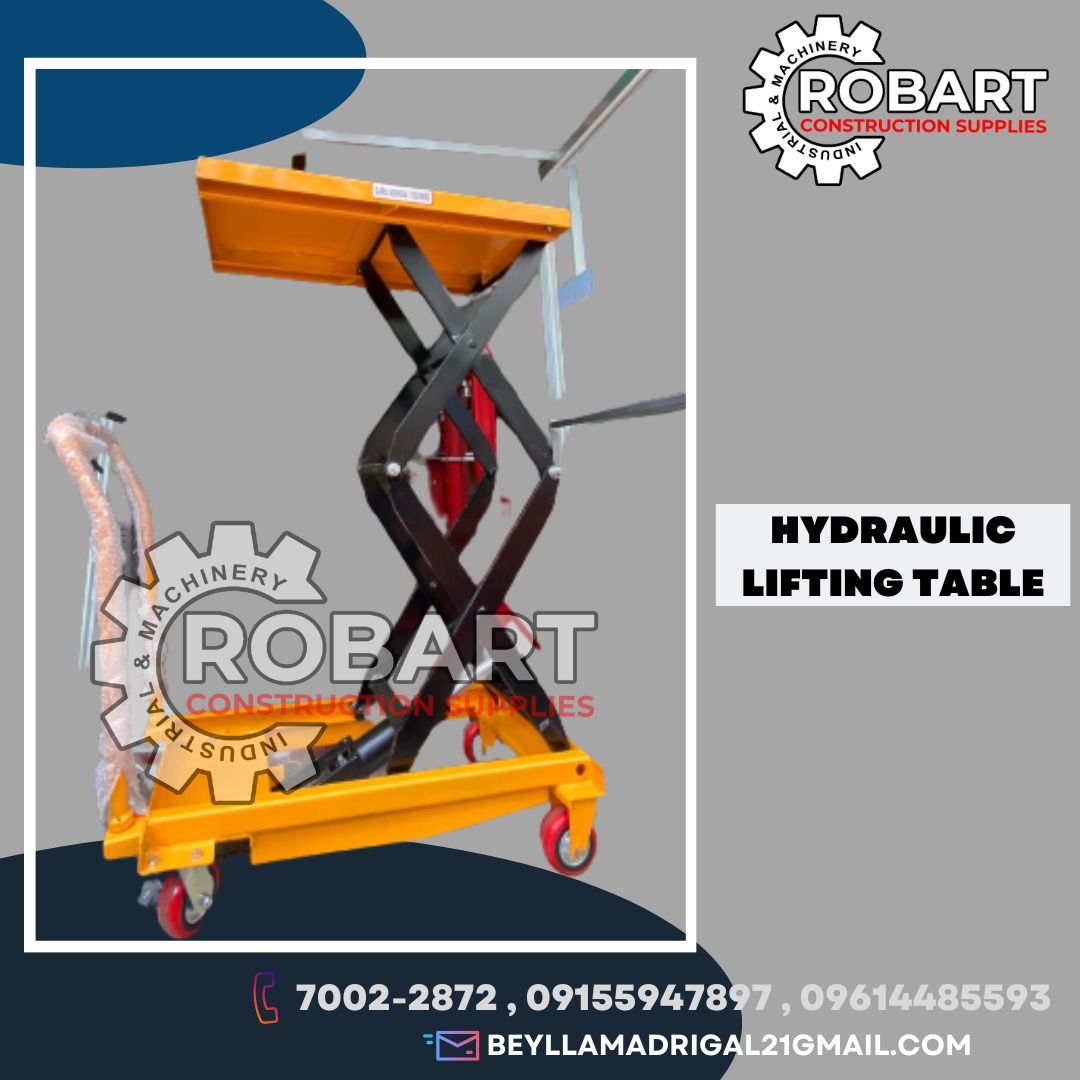 Hydraulic Lift Table, Commercial & Industrial, Construction Tools