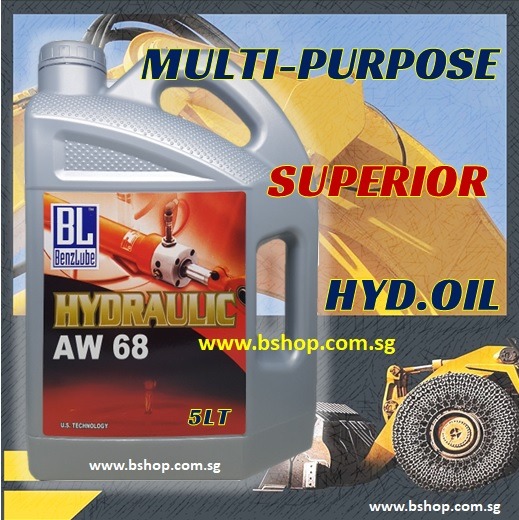 HYDRAULIC OIL AW68 / ENGINE OIL HD40 SAE40 5LT, Car Accessories