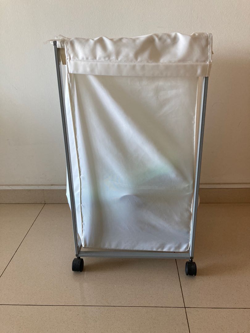IKEA laundry basket with wheels, Furniture & Home Living, Home