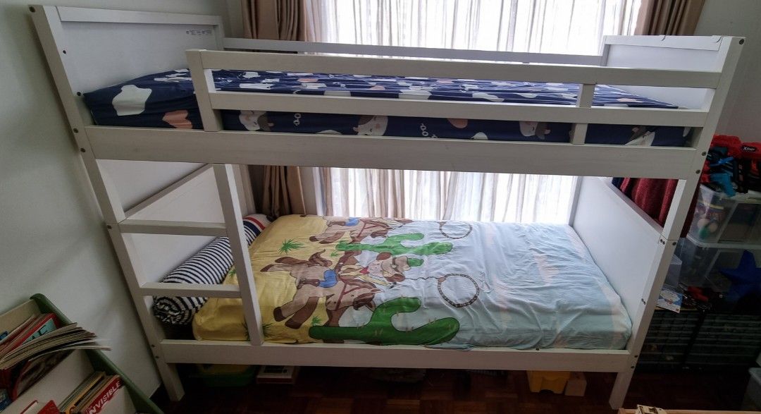 IKEA Norddal Bunk Bed, Furniture & Home Living, Furniture, Bed Frames