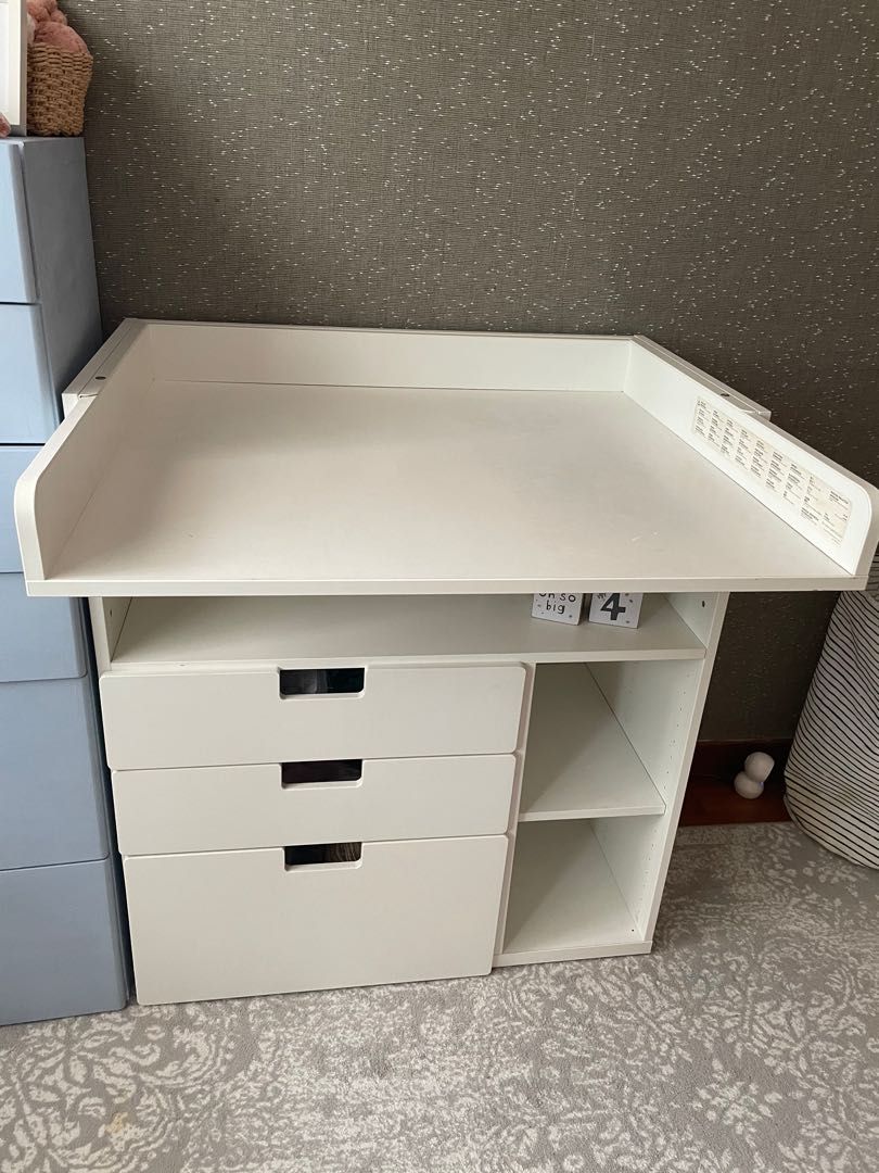 IKEA SMASTAD changing table and desk, Babies & Kids, Baby Nursery