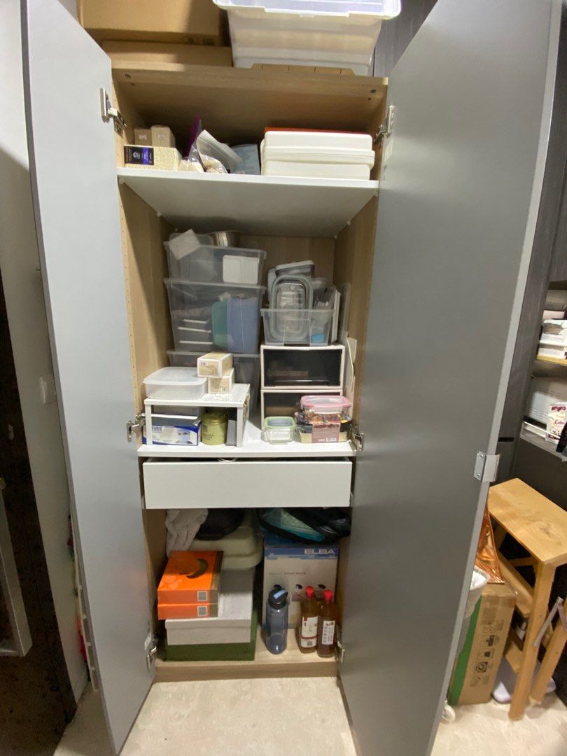 Ikea Wardrobe / with mirror, Furniture & Home Living