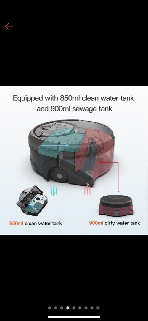 *Under Warranty* ILIFE W450 smart robot vacuum mopping, TV & Home