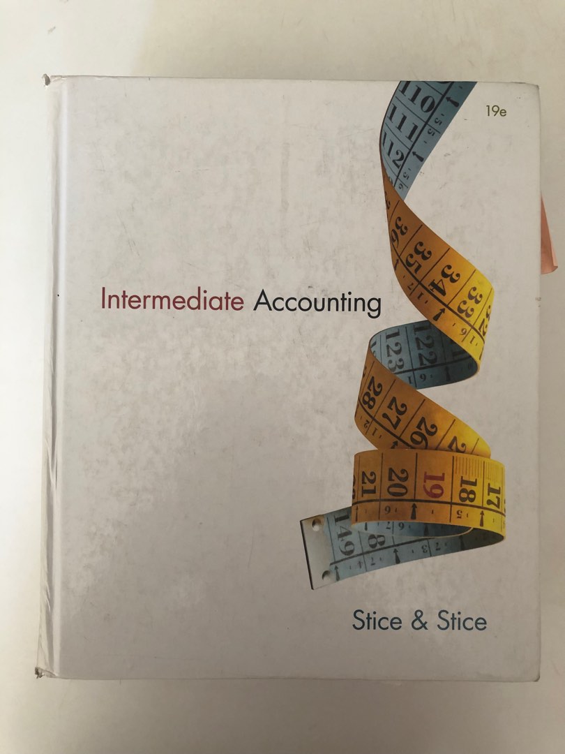 Intermediate Accounting by Stice & Stice, Buku & Alat Tulis, Buku