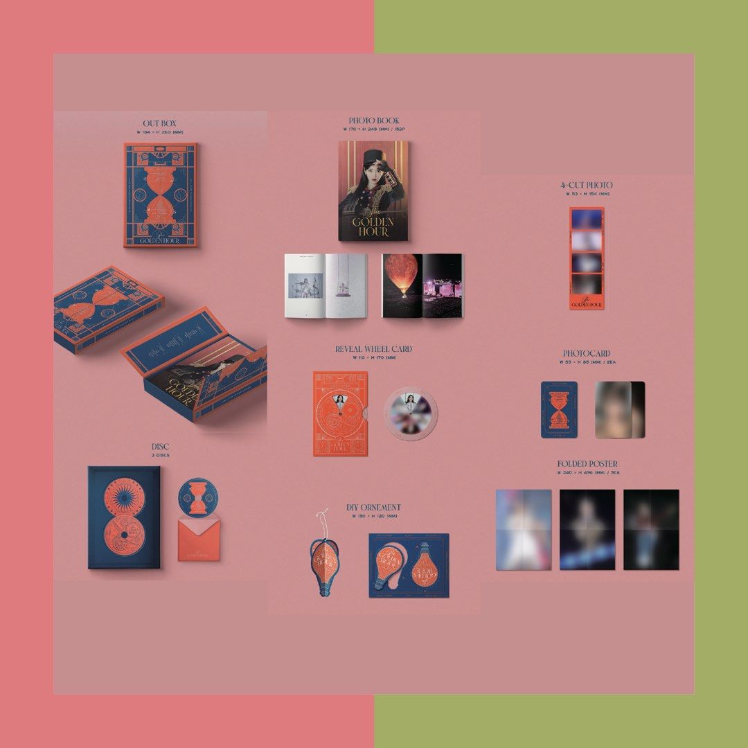 IU 2022 Concert The Golden Hour DVD BLUE RAY BLUERAY 周邊小卡代購