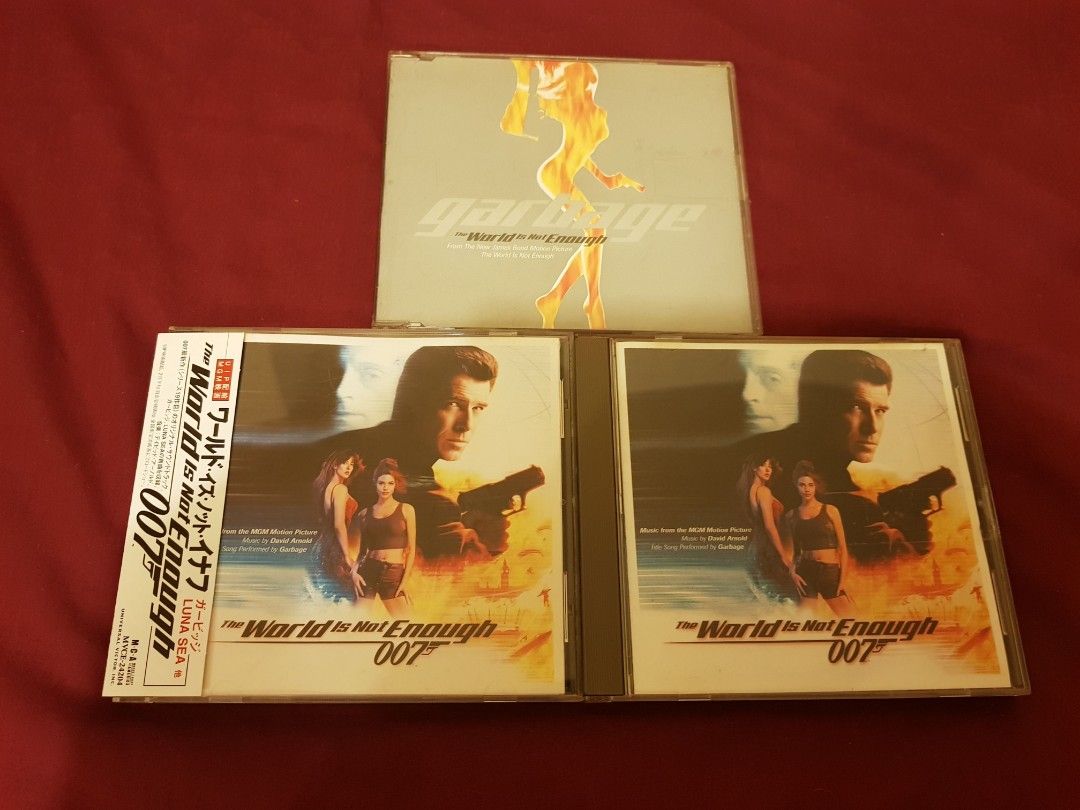 Japan Audiophile 007 The World Is Not Enough 1st Press James Bond ...