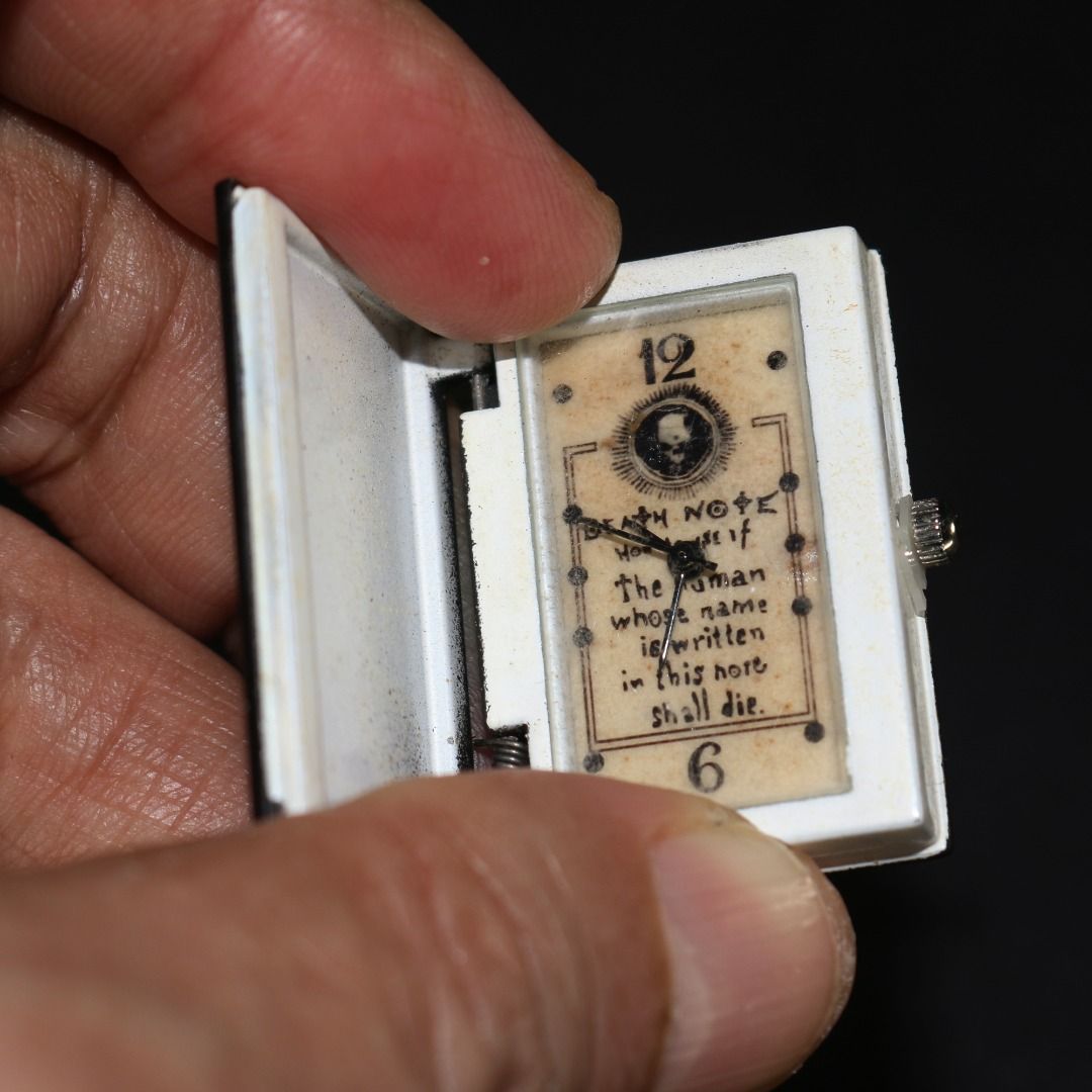 Japan Vintage Death Note Movie Drama Keychain Pocket Watch