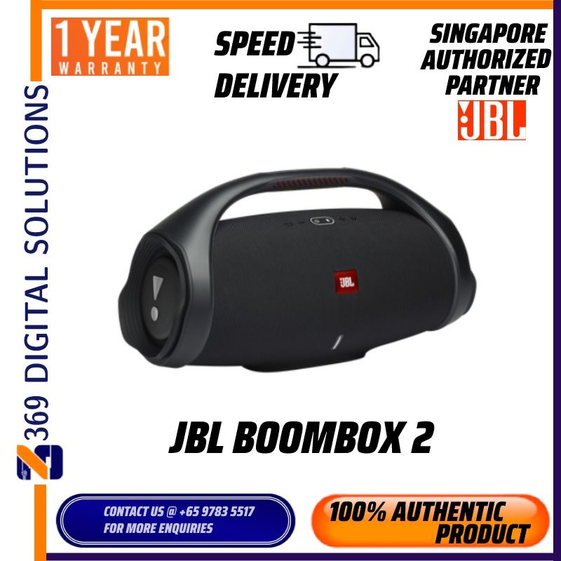 JBL SPEAKER BOOMBOX2 BLUETOOTH BLK JBL