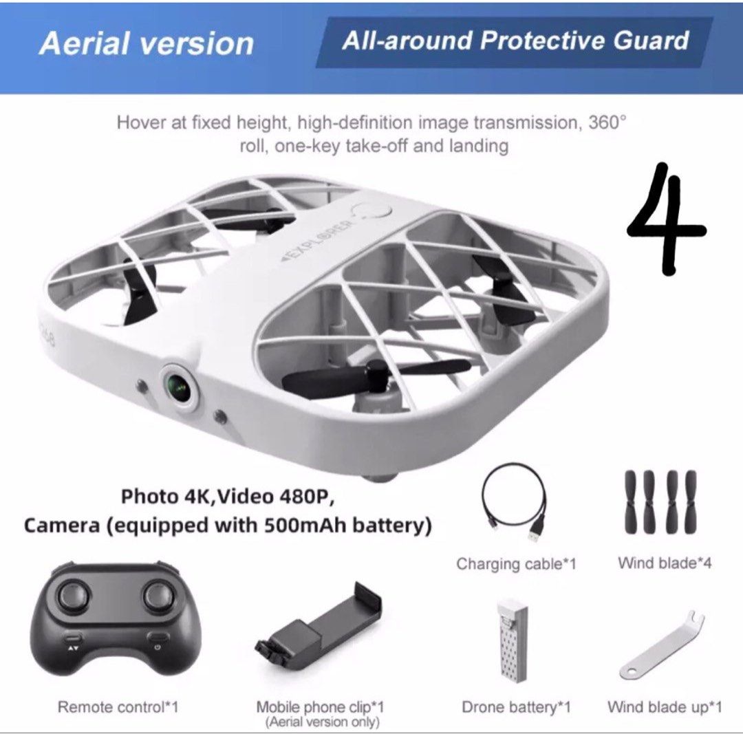 JJRC H107 Mini Drone Dron 8K 4K Quadcopter with Camera Real-Time ...