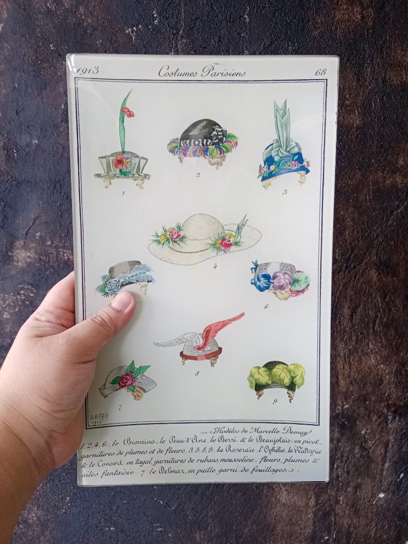 John Derian signed Vintage glass tray, Furniture & Home Living, Home ...