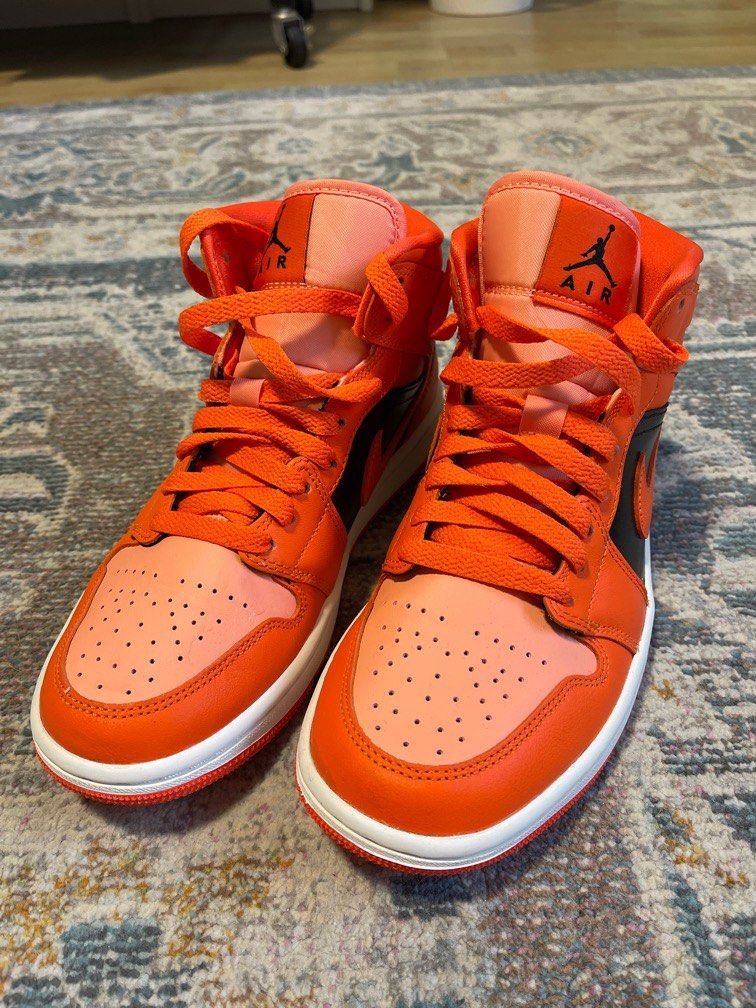 Jordan 1 orange crimson clearance