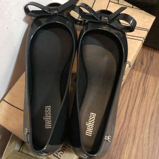 Jual Rugi Sendal Melissa Ultragirl Bow III AD Black