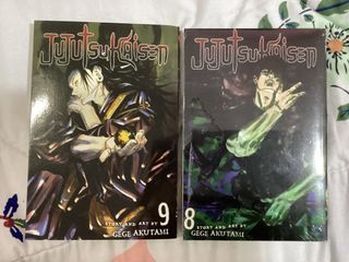 Jujutsu Kaisen Vol 8 & 9 tr media
