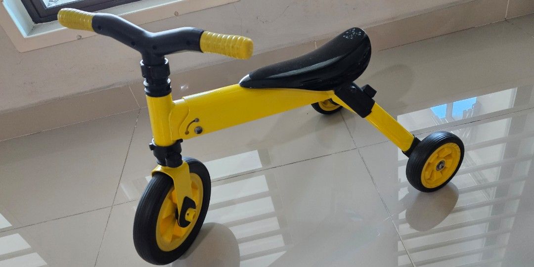 Kids Balance Bike Tricycle 3 in 1 Hobbies Toys Toys Games on