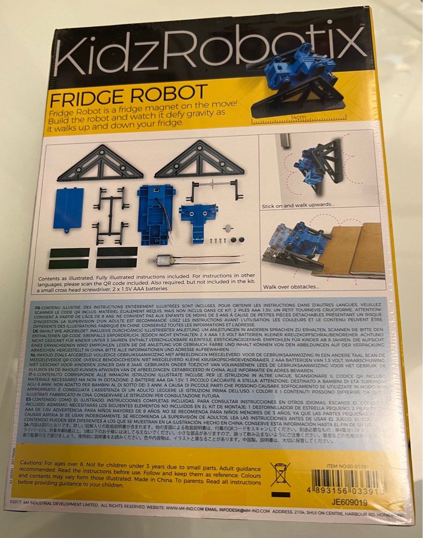 Kidz robotix 2024 fridge robot