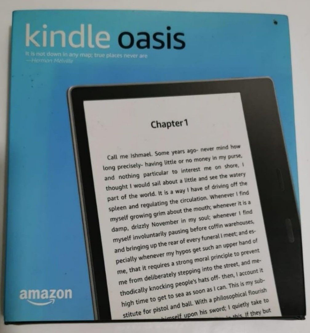 美版Kindle Oasis 2代7英寸32G電子書閱讀器(代親友出售), 手提電話