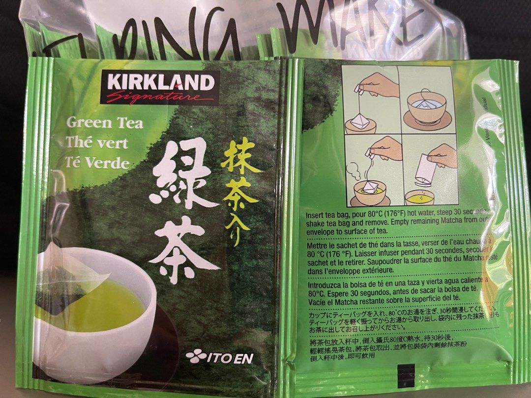 Kirkland ITO EN Green Tea Bags, Food & Drinks, Other Food & Drinks on