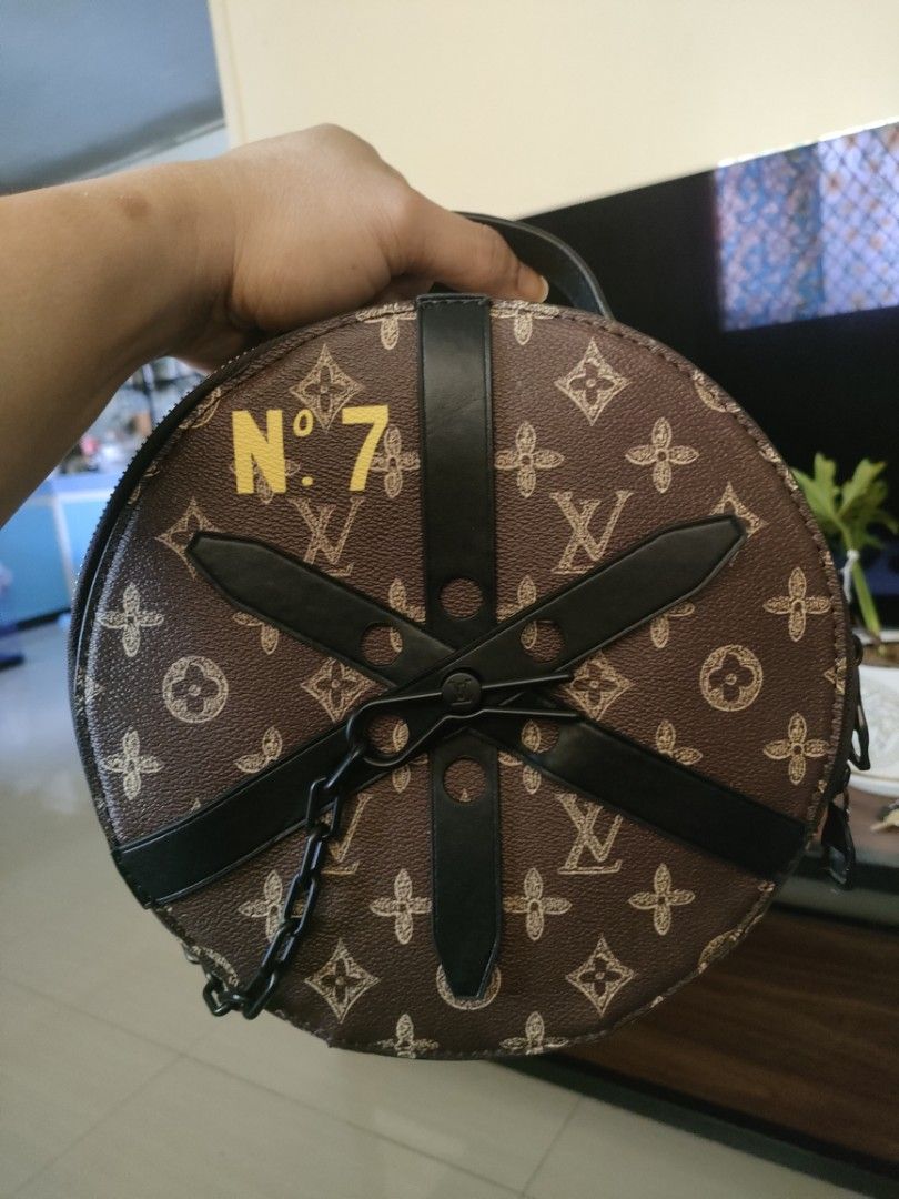 Louis Vuitton Wheel Box Bag Monogram and Black Hardware
