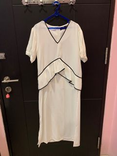 Label eight store white dress