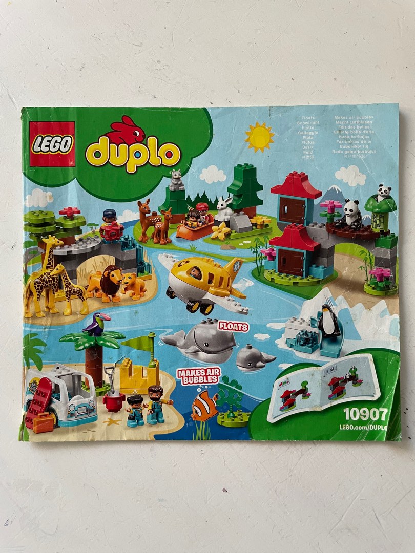 Lego Duplo 10907 Town World Animal, Hobbies & Toys, Toys & Games