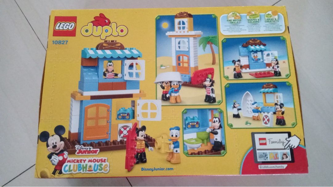 Lego Duplo Mickey Mouse Clubhouse 10827, Toys & Collectibles, Mainan di