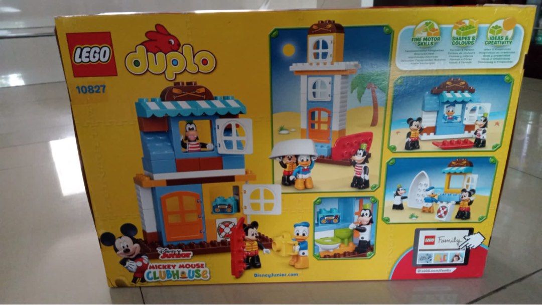 Lego Duplo Mickey Mouse Clubhouse 10827, Toys & Collectibles, Mainan di