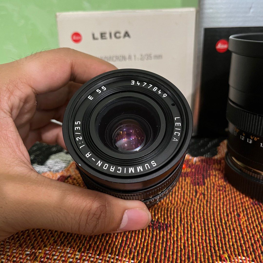 Leica R 35mm F2 Summicron & 80mm F1.4 Summilux ROM VERSION, Photography ...
