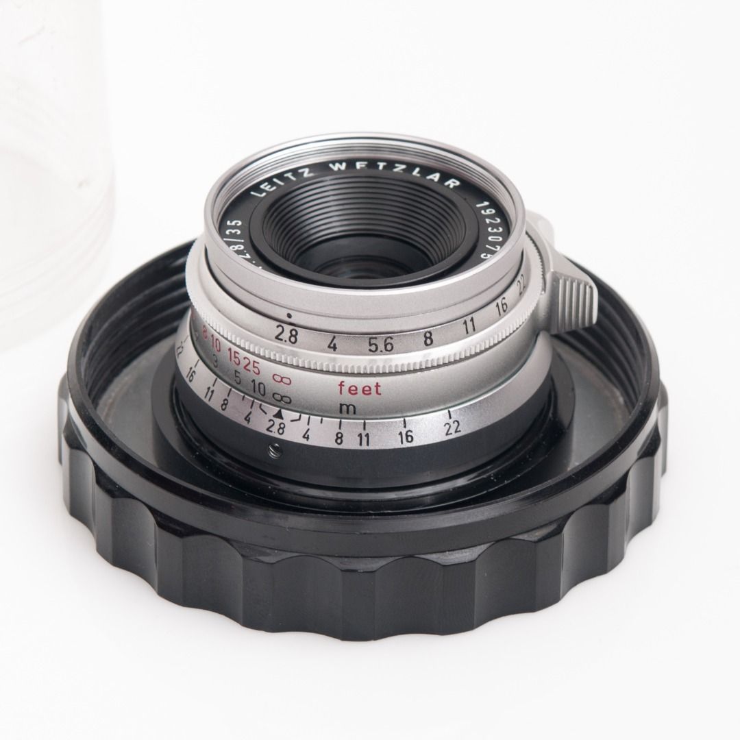 Leica Summaron 35/2.8 screw mount LTM, 攝影器材, 鏡頭及裝備 - Carousell