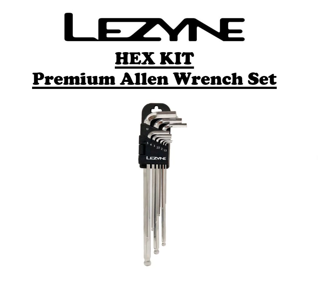 LEZYNE Hex Kit Premium Allen Wrench Set, Sports Equipment, Bicycles